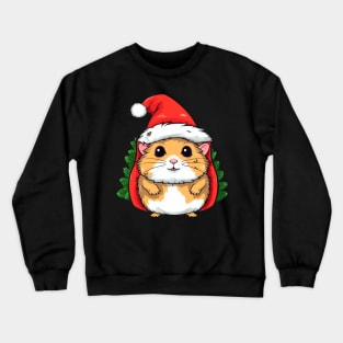 Hamster Christmas Crewneck Sweatshirt